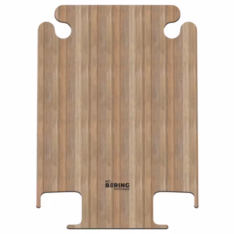 CaseSwap™ - Tonalité bois chaud avec des planches verticales — 1