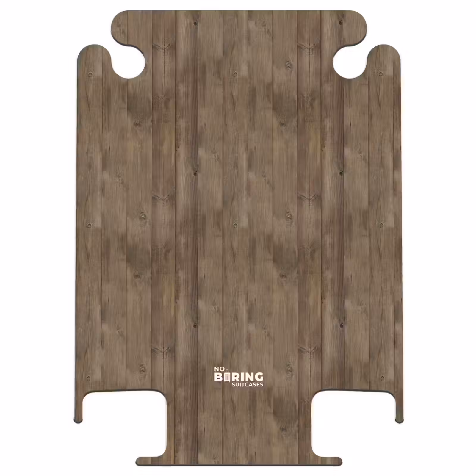 CaseSwap™ - Planches verticales brunes avec structure en bois altérée par les intempéries — 1