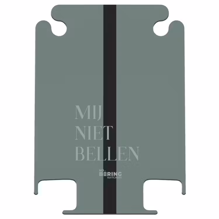 CaseSwap - Fond vert avec texte Ne m'appelez pas — 1