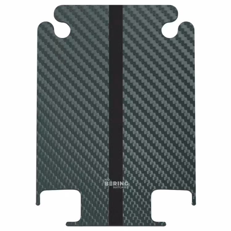 CaseSwap - Structure en carbone vert avec bande centrale noire — 1