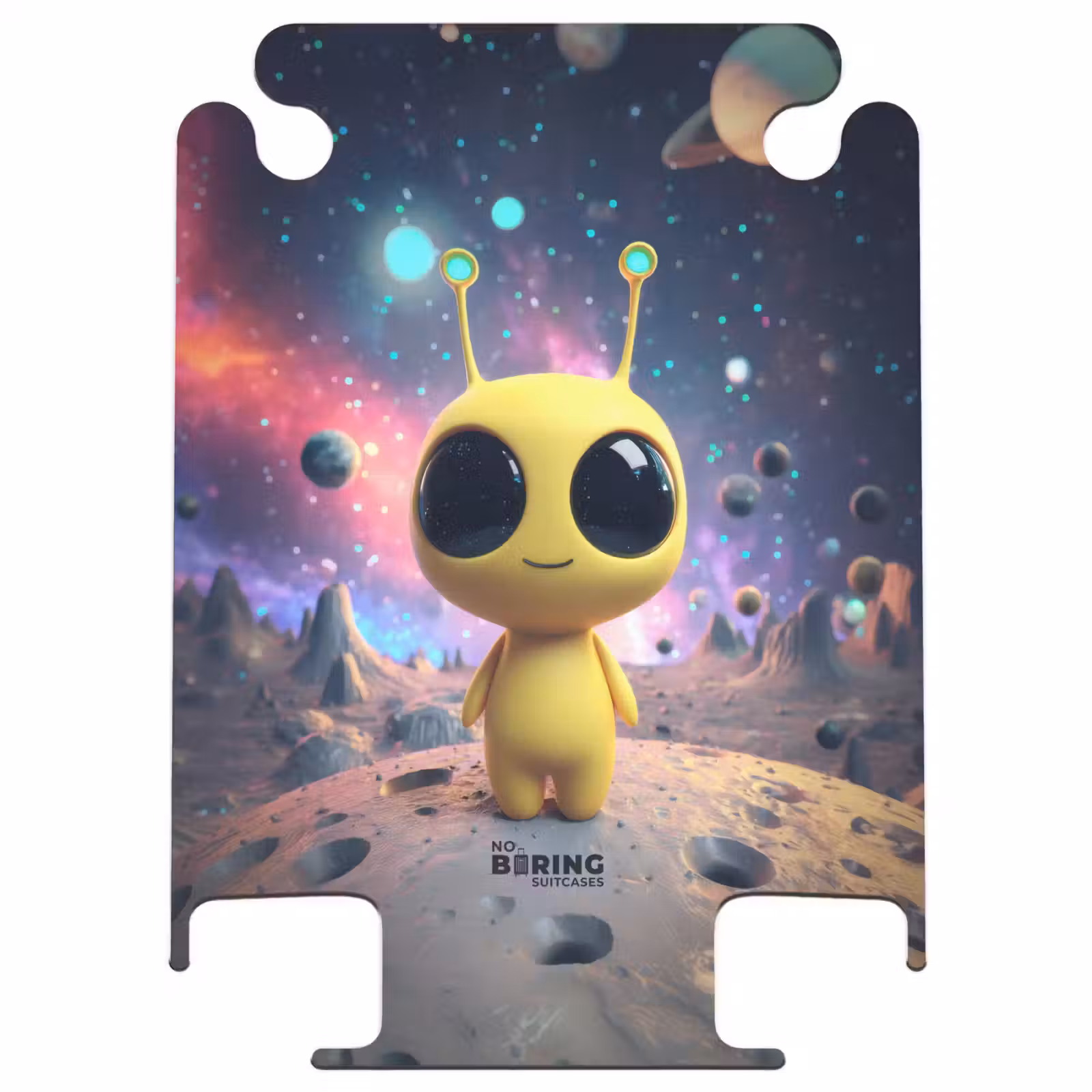 CaseSwap - Alien jaune sur une planète — 1