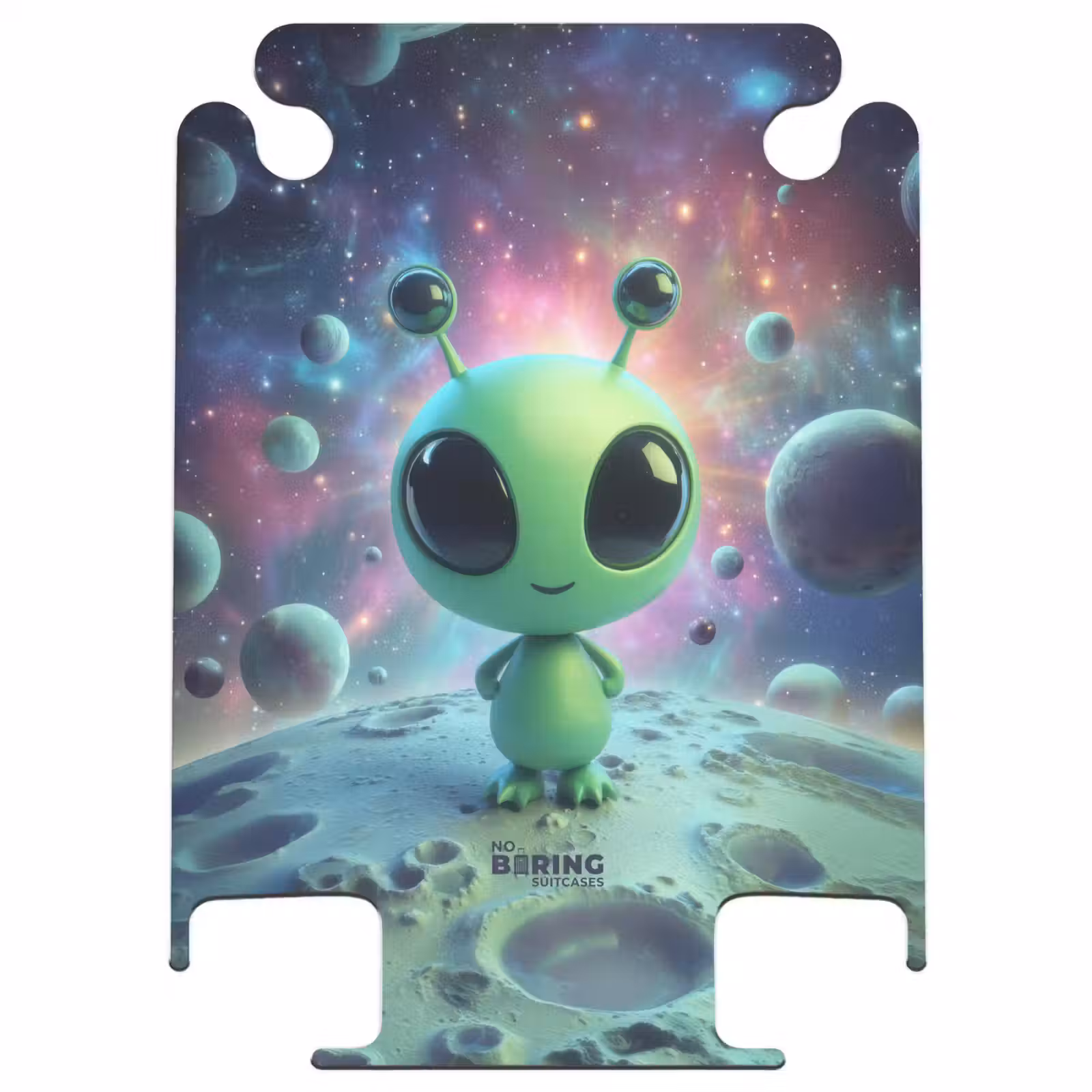 CaseSwap™ - Alien vert sur une planète — 1