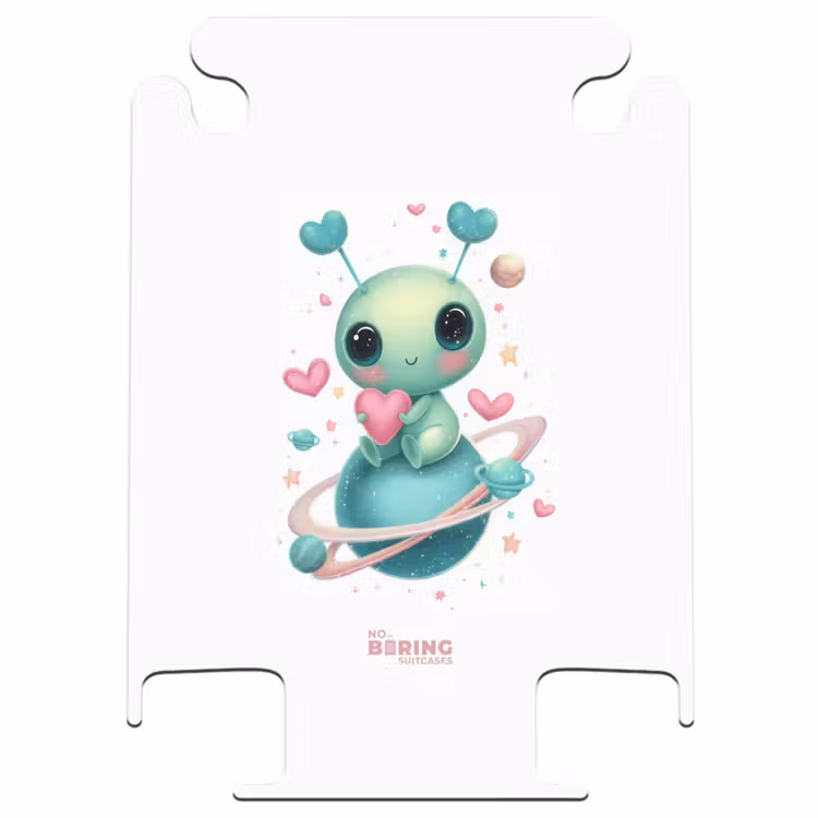 CaseSwap™ - Alien tenant un coeur sur une planète — 1