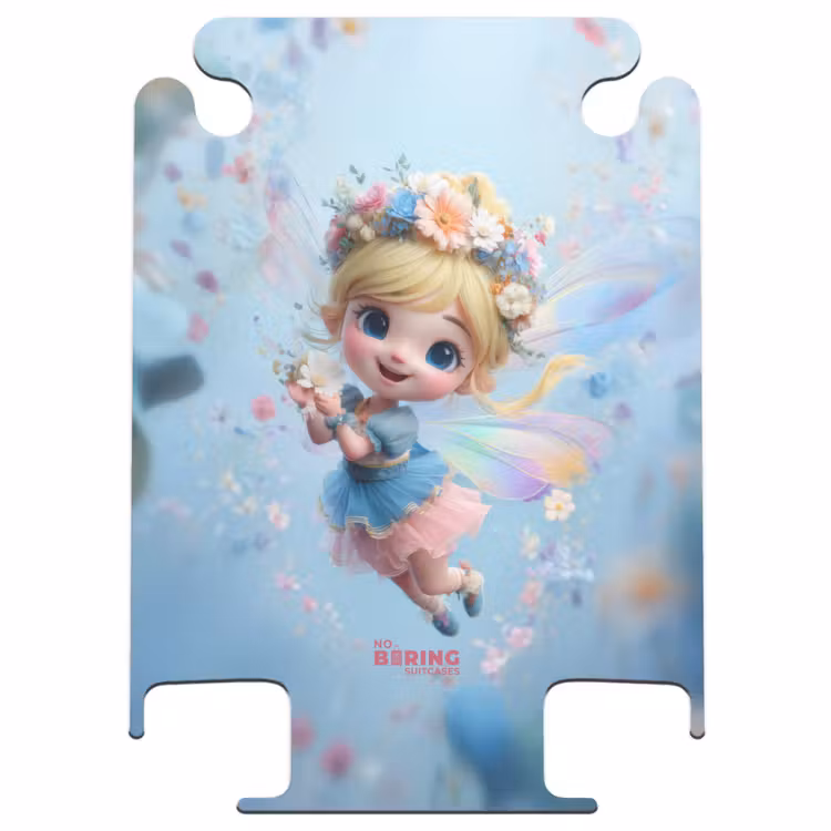 CaseSwap™ - Fée avec robe bleue et couronne florale — 1