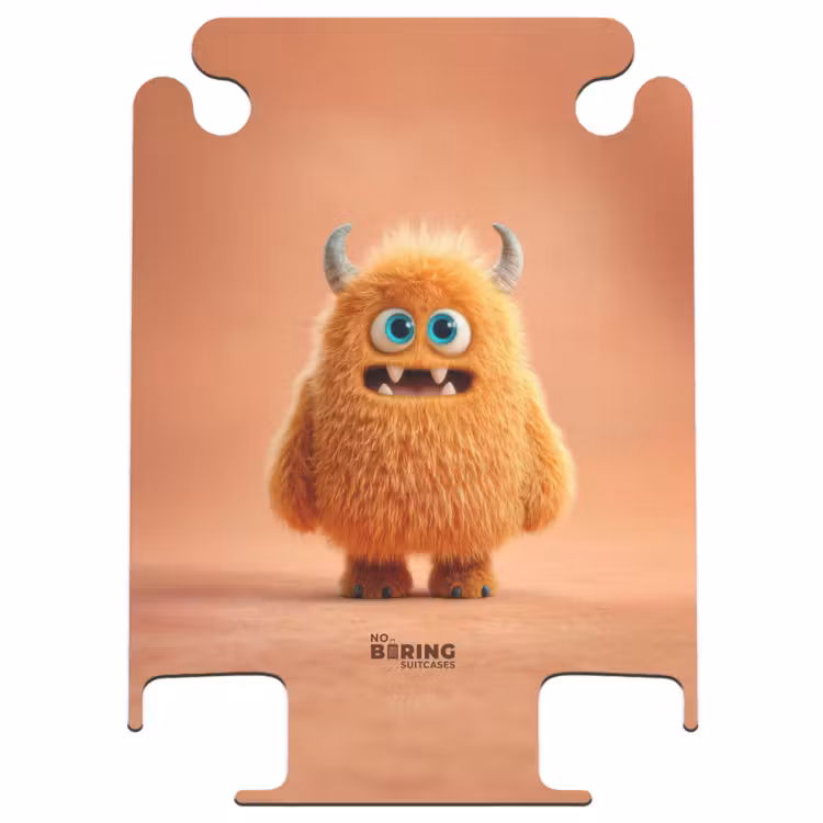 CaseSwap - Monstre orange sur fond orange — 1