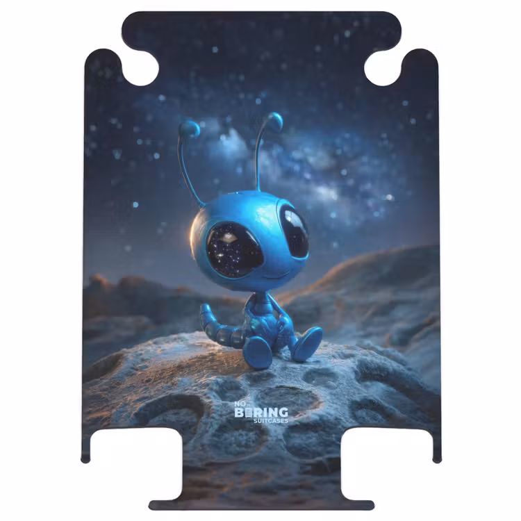CaseSwap™ - Petit extraterrestre bleu regardant la Voie lactée — 1