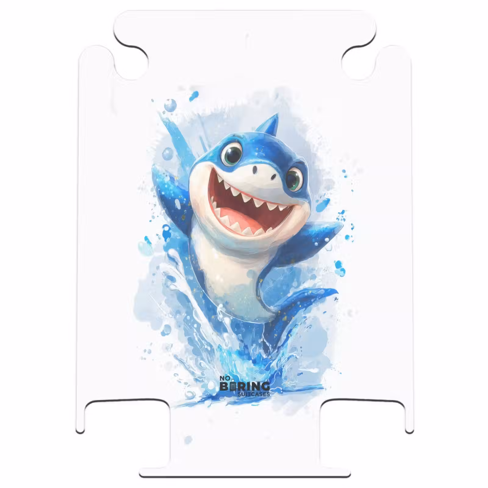 CaseSwap™ - Animation joyeuse requin hors de l'eau — 1