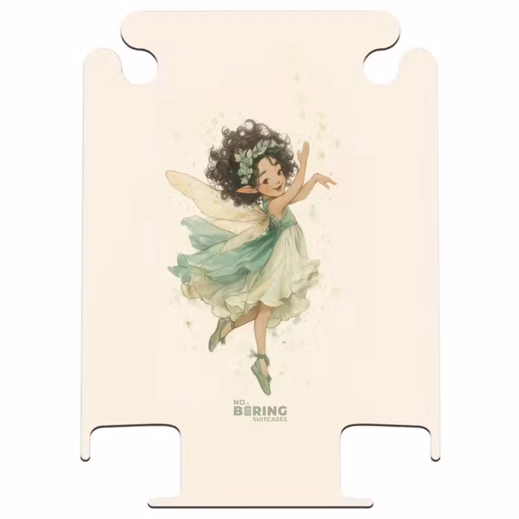 CaseSwap™ - Elfe aux boucles sombres et à la robe verte — 1
