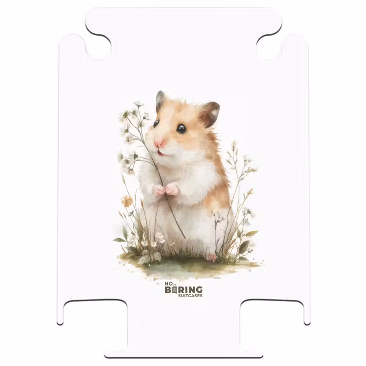 CaseSwap - Hamster avec des fleurs — 1