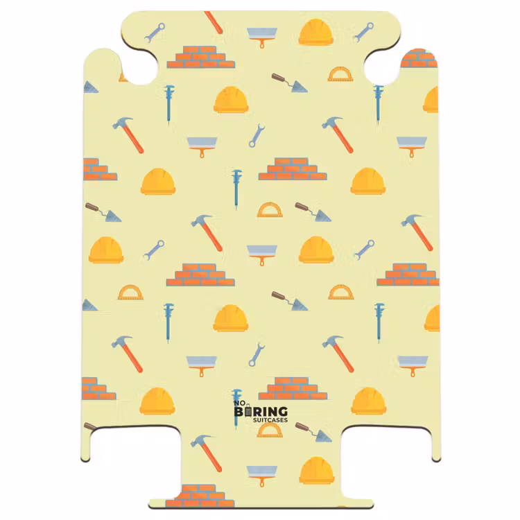 CaseSwap - Motif d'outils de construction sur fond jaune clair — 1