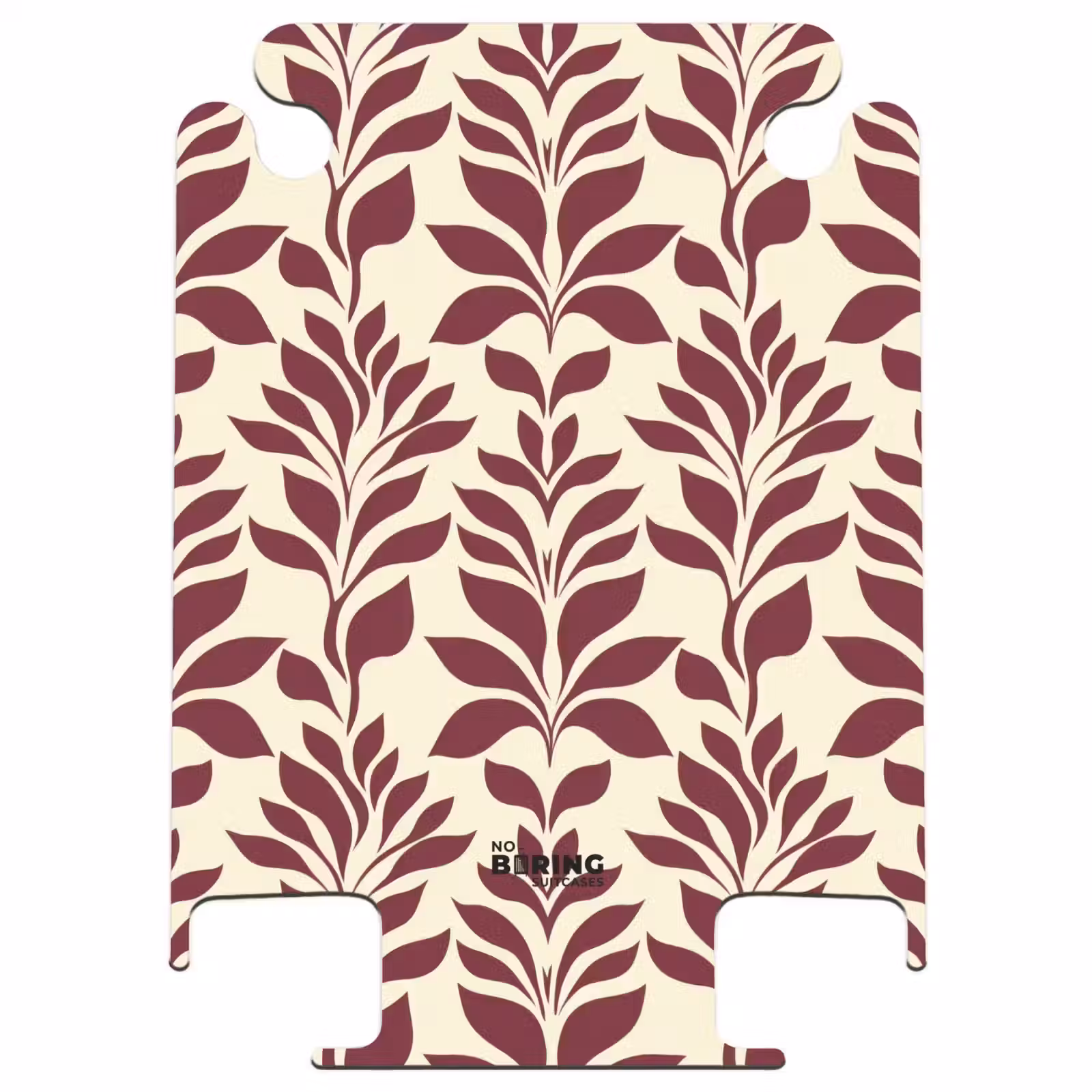 CaseSwap™ - Abstrait - Feuilles - Bourgogne — 1