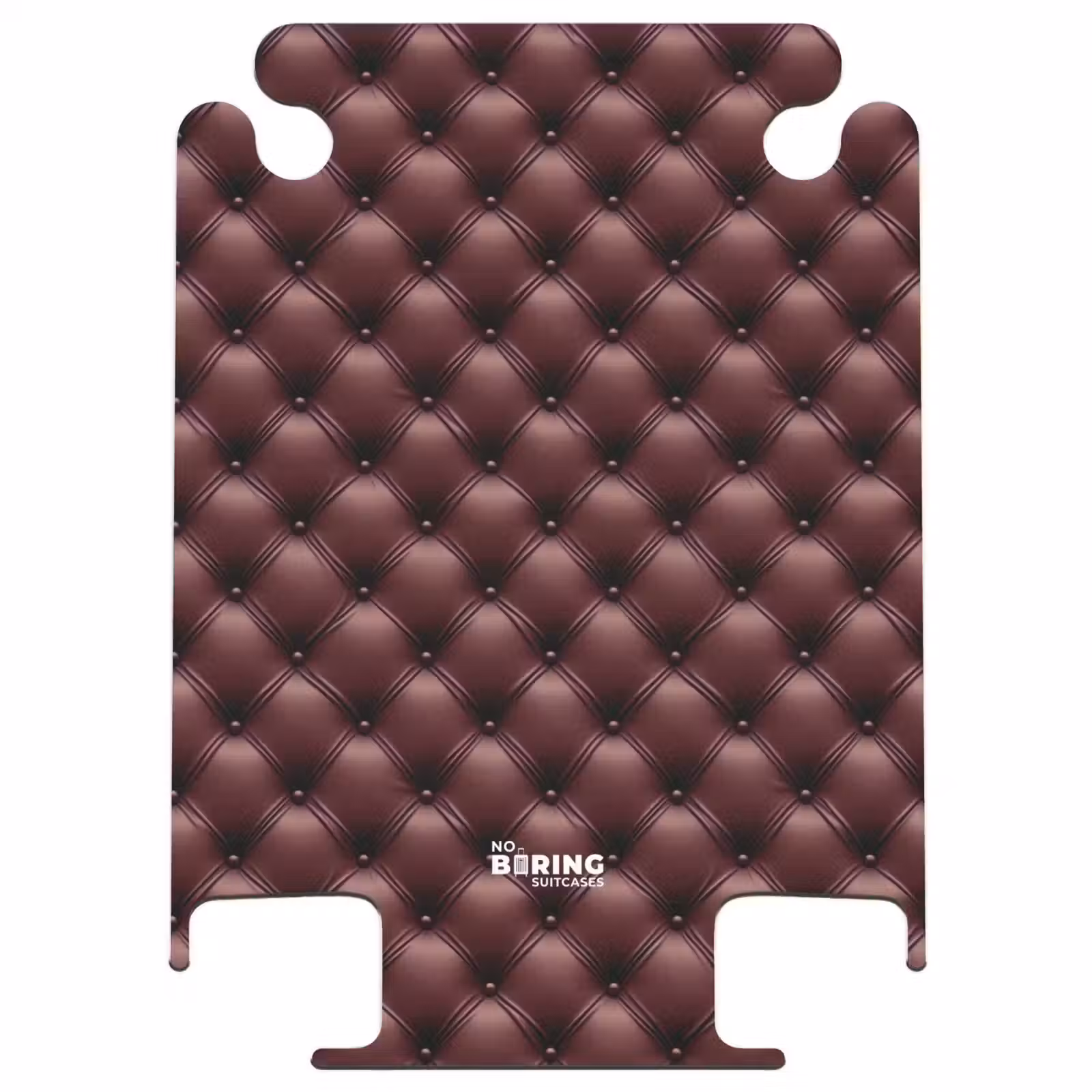 CaseSwap™ - Cuir - Motif - Bordeaux — 1
