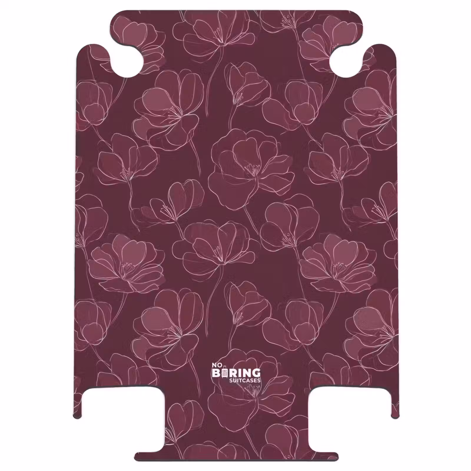 CaseSwap - Fleurs - Motif - Bourgogne — 1