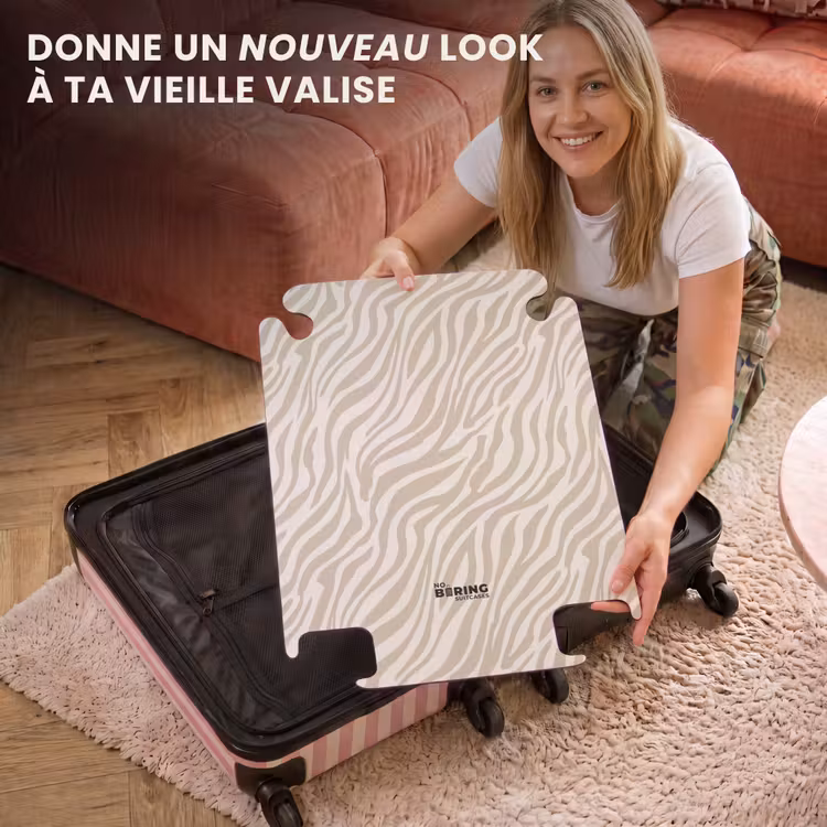 CaseSwap - Zebra - Motif - Beige — 3