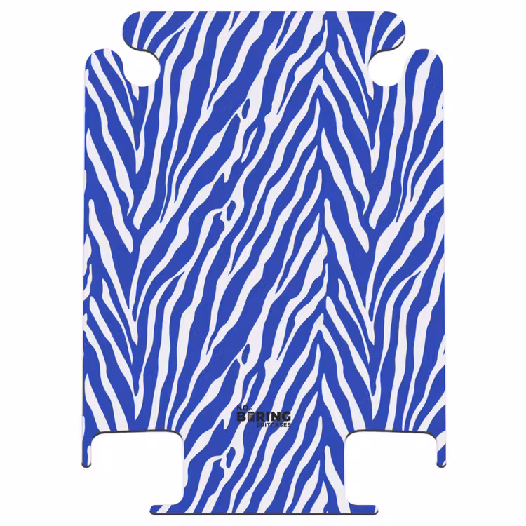CaseSwap - Zèbre - Motif - Cobalt - Bleu — 1