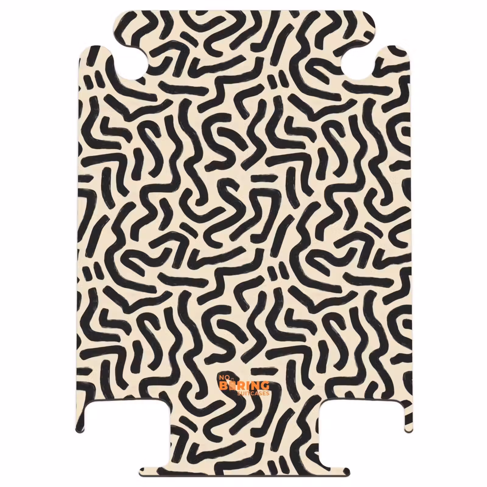 CaseSwap™ - Abstrait - Lignes - Noir — 1