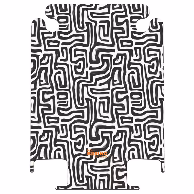 CaseSwap - Graphique - Lignes - Noir et blanc — 1