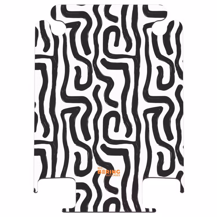 CaseSwap™ - Moderne - Lignes - Noir — 1