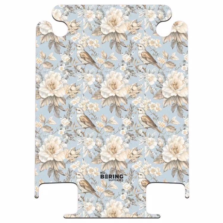 CaseSwap™ - Botanique - Oiseau chanteur - Bleu — 1