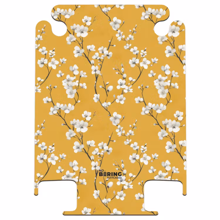 CaseSwap™ - Branche fleurie - Aquarelle - Jaune — 1
