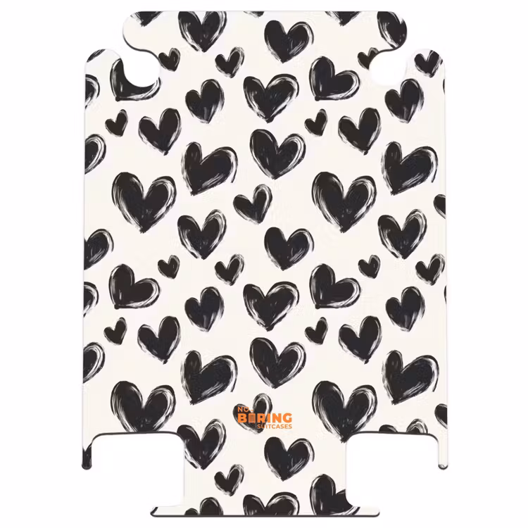 CaseSwap™ - Coeurs - Motif - Noir — 1