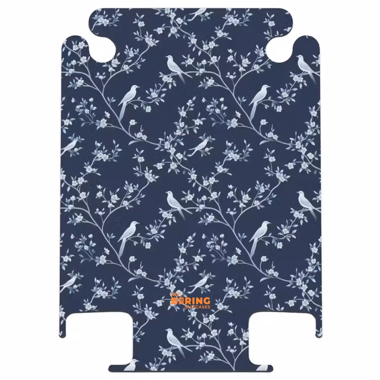 CaseSwap - Graphique - Branche fleurie - Bleu — 1
