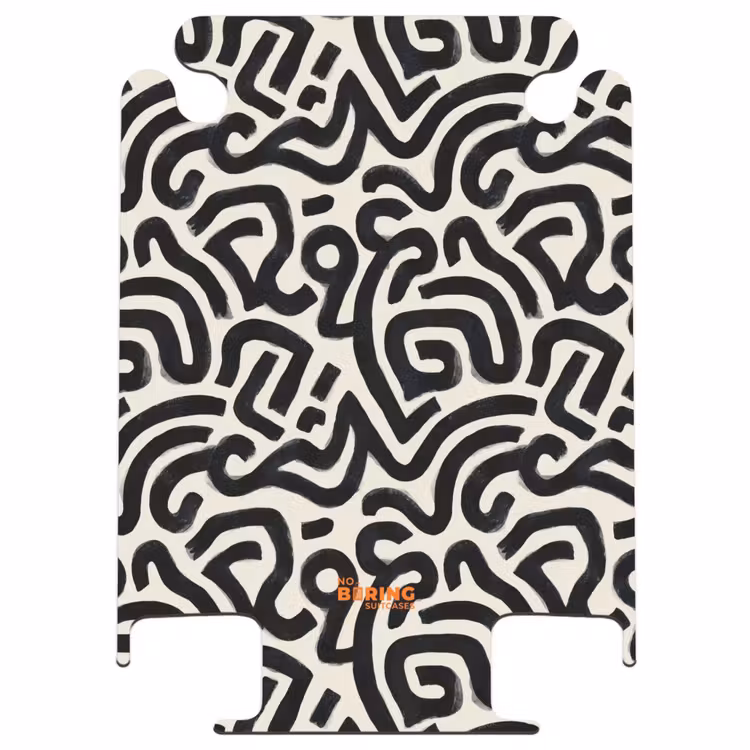 CaseSwap™ - Moderne - Abstrait - Noir — 1