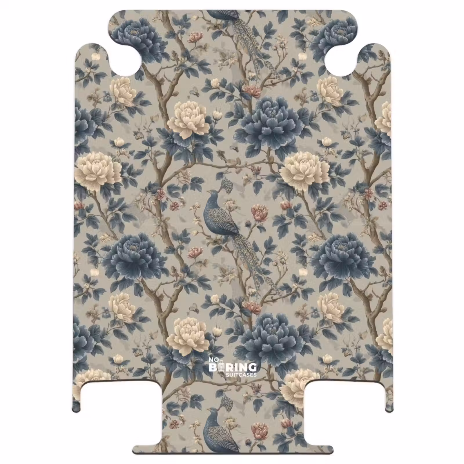 CaseSwap™ - Paon - Fleurs - Bleu — 1
