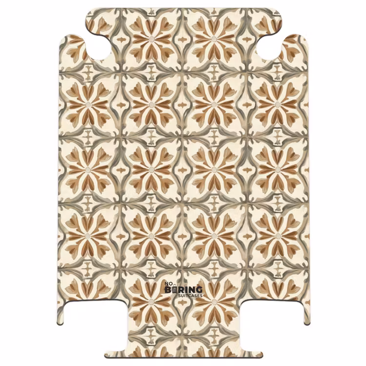CaseSwap™ - Carreau ornemental - Motif - Marron — 1