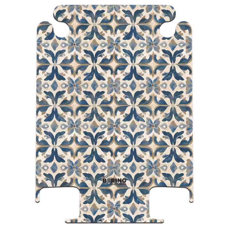 CaseSwap™ - Carrelage - Motif - Bleu - Beige — 1