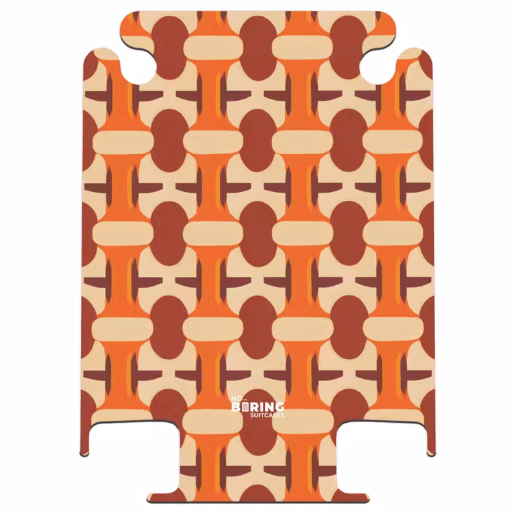 CaseSwap - Géométrique - Rétro - Orange — 1