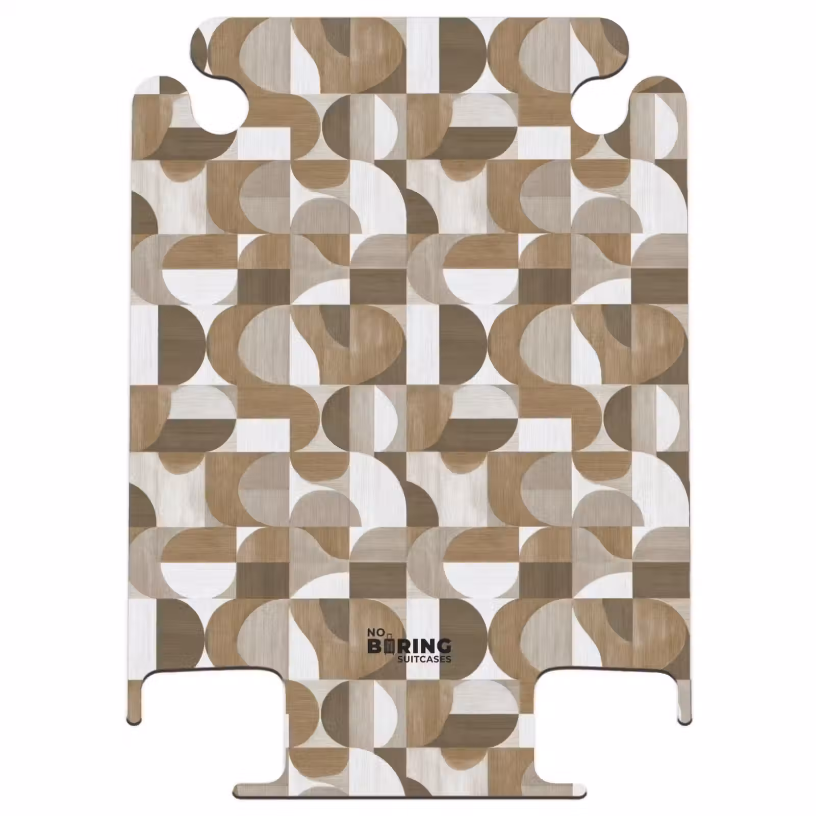CaseSwap™ - Abstrait - Rétro - Marron — 1