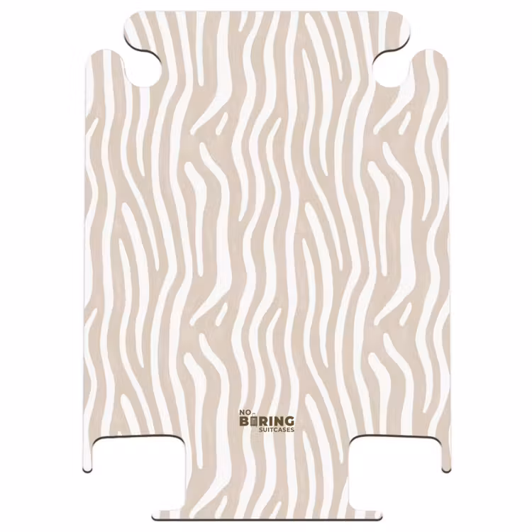 CaseSwap™ - Abstrait - Zèbre - Beige — 1