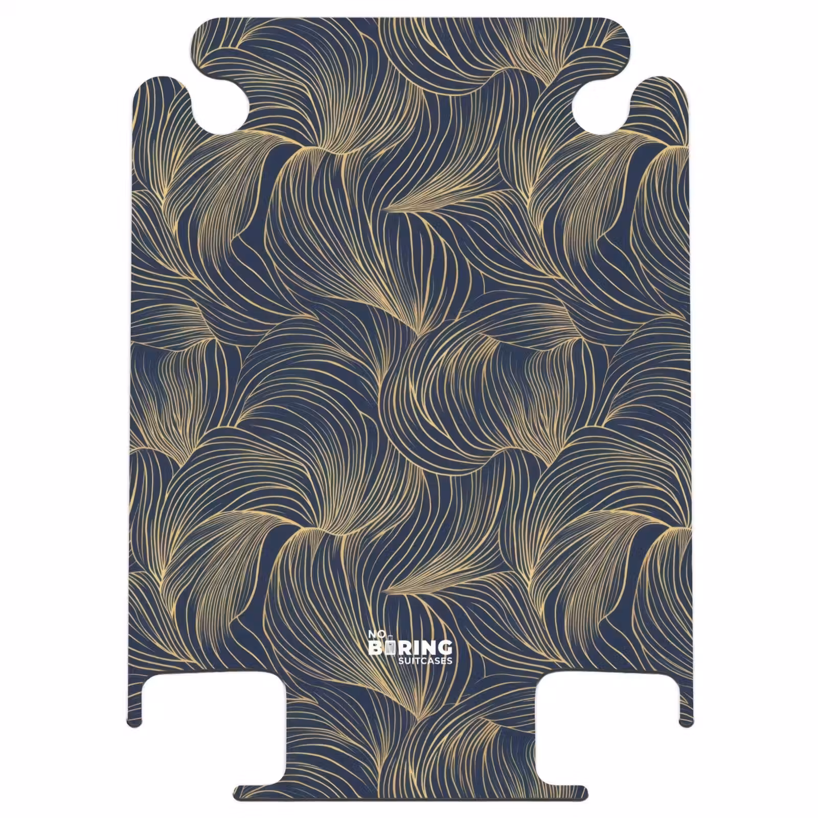 CaseSwap™ - Abstrait - Lignes - Bleu - Or — 1