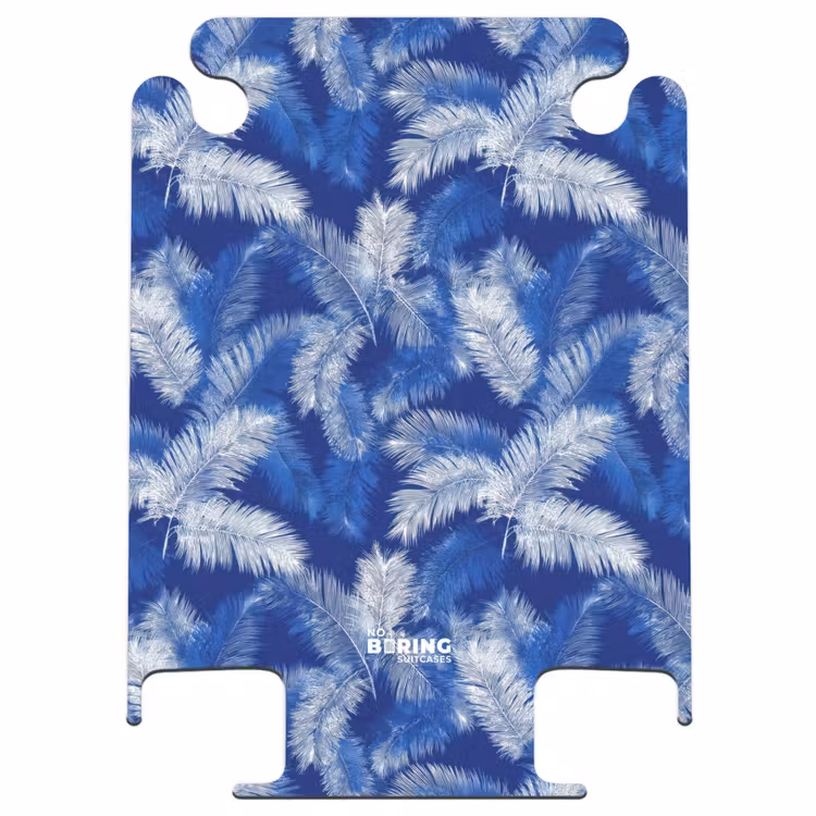 CaseSwap™ - Feuille de palmier - Motif - Bleu — 1