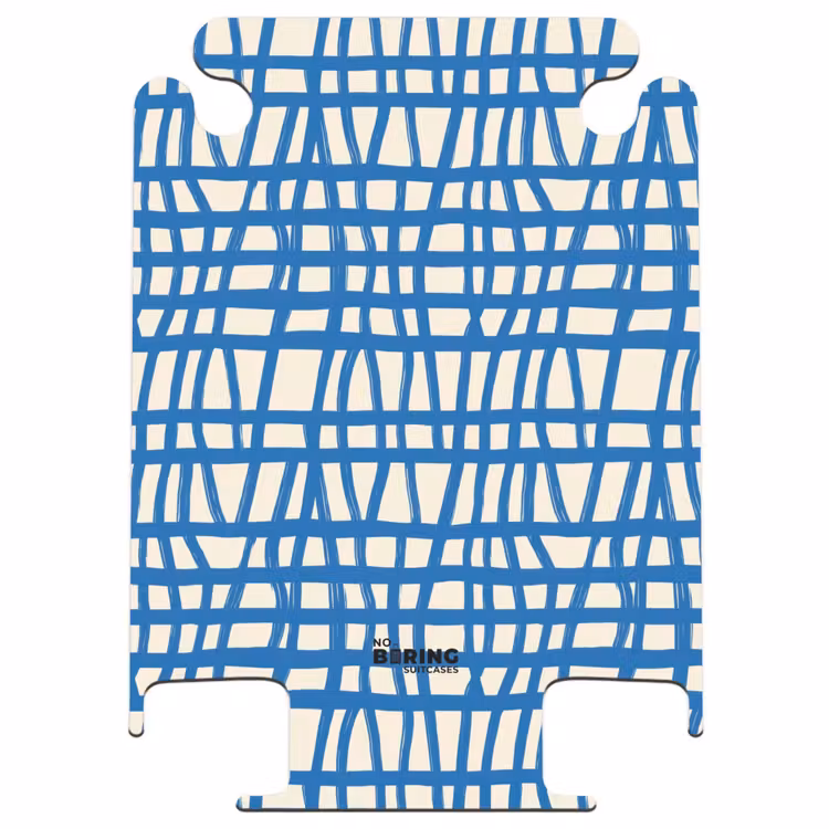 CaseSwap™ - Motif à carreaux - Bleu - Crème — 1