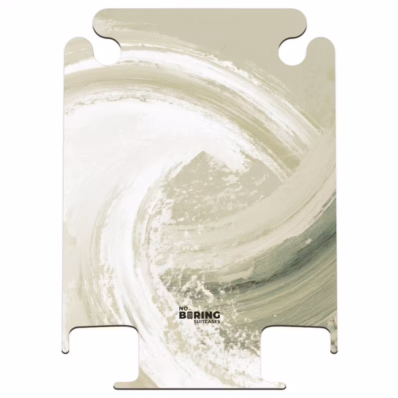 CaseSwap™ - Abstrait - Coups de pinceau - Vagues - Vert — 1