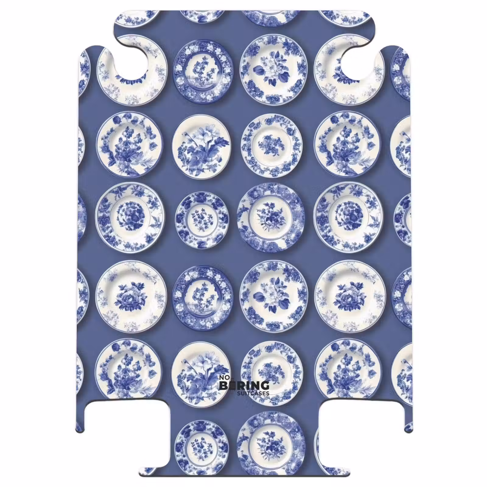 CaseSwap™ - Assiettes - Floral - Bleu — 1