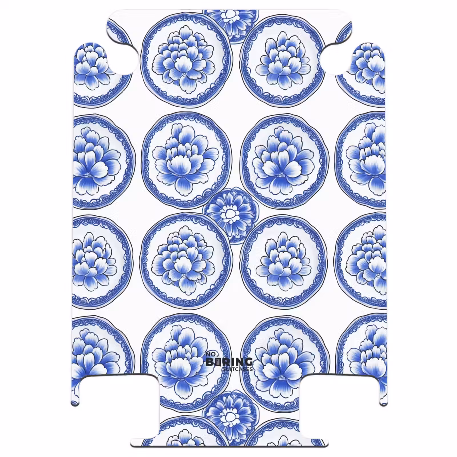 CaseSwap™ - Cercles - Fleurs - Bleu — 1