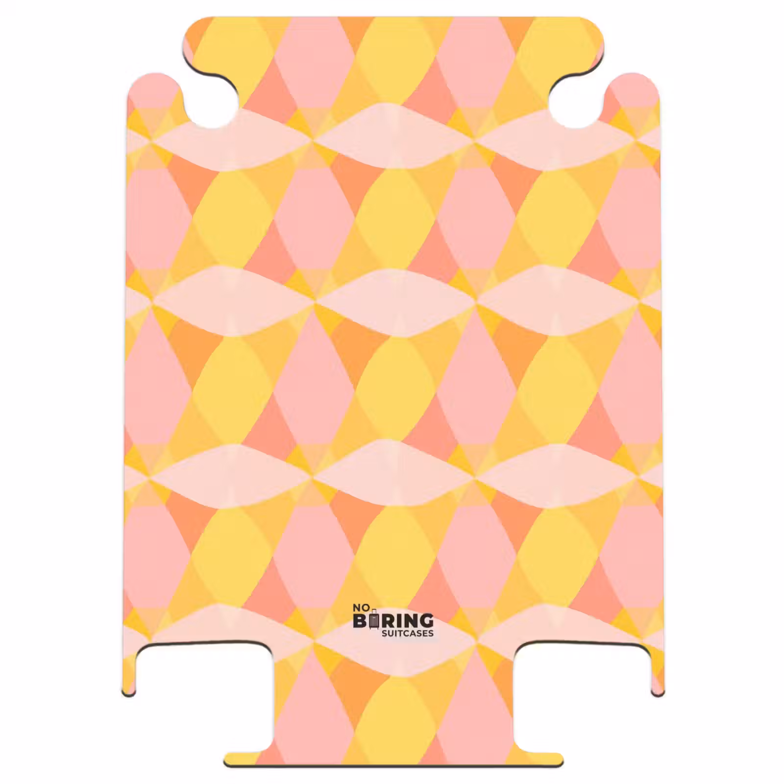 CaseSwap™ - Coloré - Motif en damier - Formes de feuilles — 1