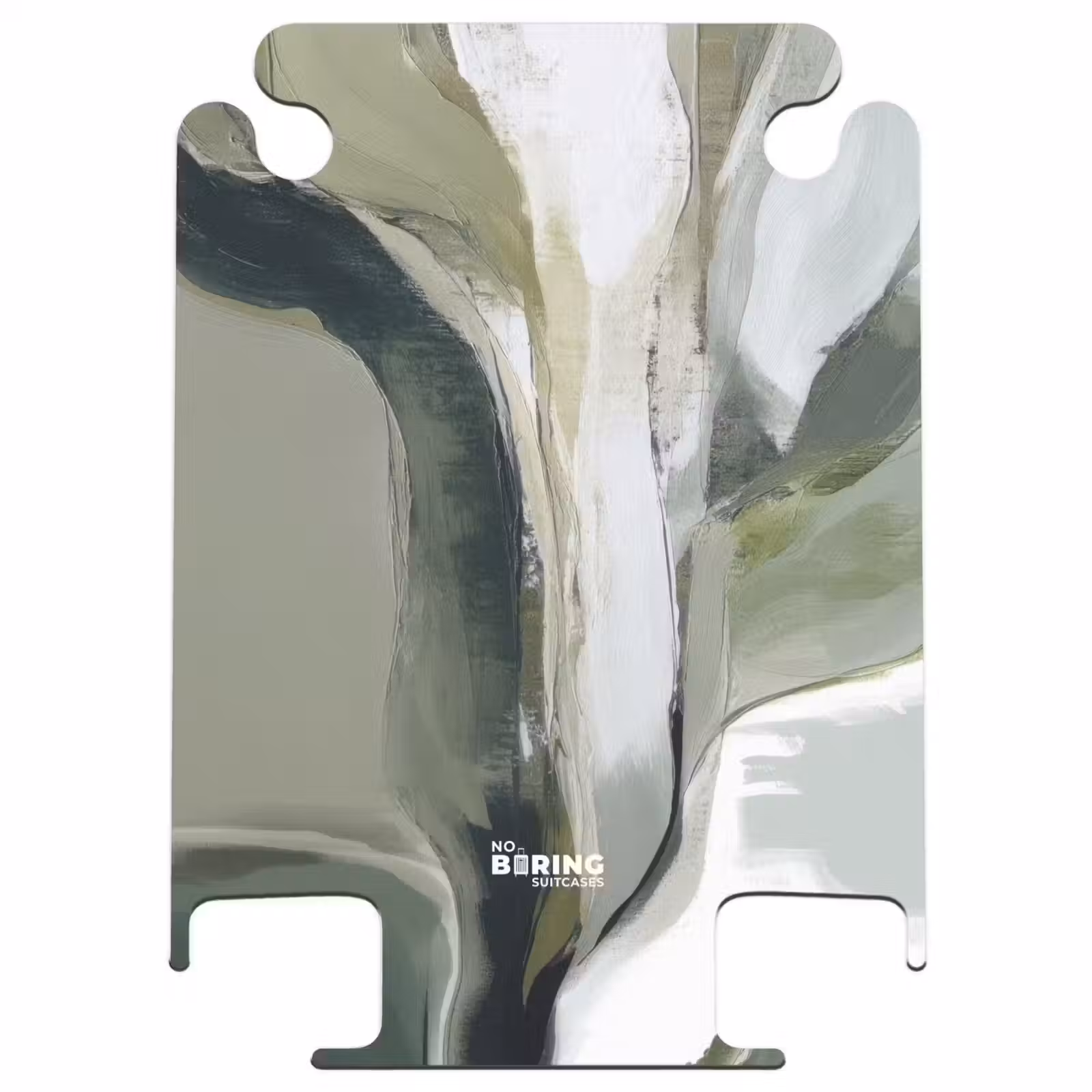 CaseSwap™ - Nature - Abstrait - Vert - Coups de pinceau — 1