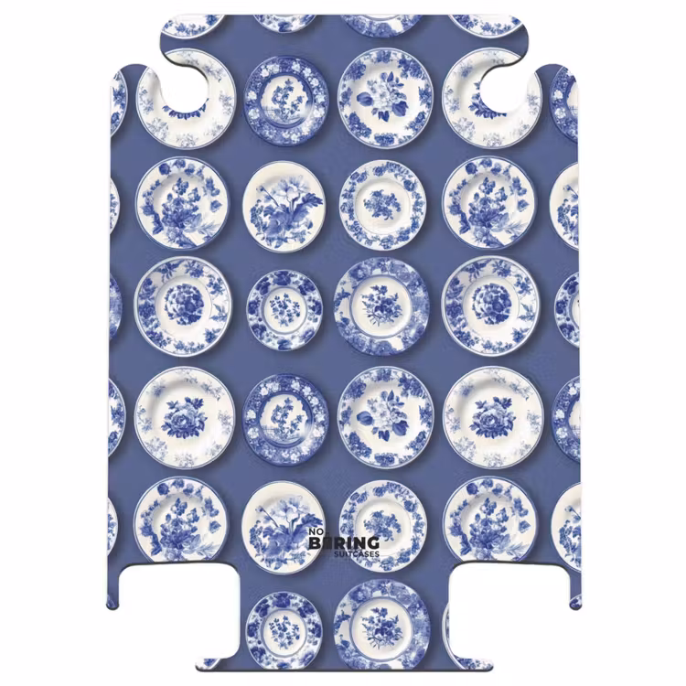 CaseSwap™ - Assiettes - Floral - Bleu — 1