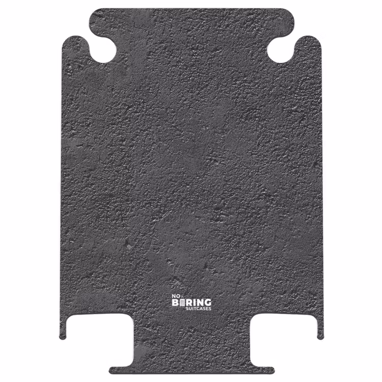 CaseSwap™ - Gris foncé - Texture asphaltée - Rugueux — 1