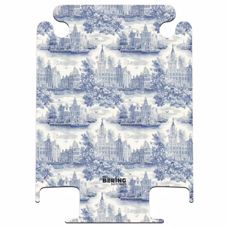 CaseSwap™ - Maisons - Arbres - Eau - Oiseaux - Bleu — 1