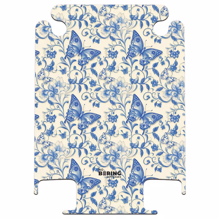 CaseSwap™ - Papillons - Fleurs - Bleu - Botanique — 1