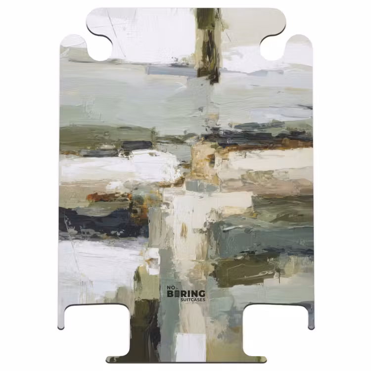 CaseSwap™ - Coups de pinceau - Vert - Abstrait - Japandi — 1
