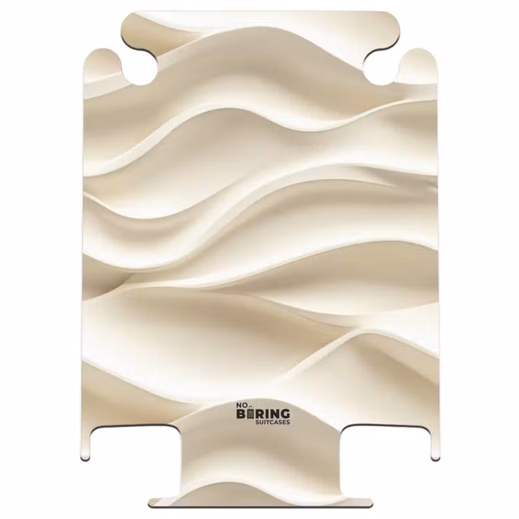 CaseSwap™ - Lignes - Ondulées - Crème — 1