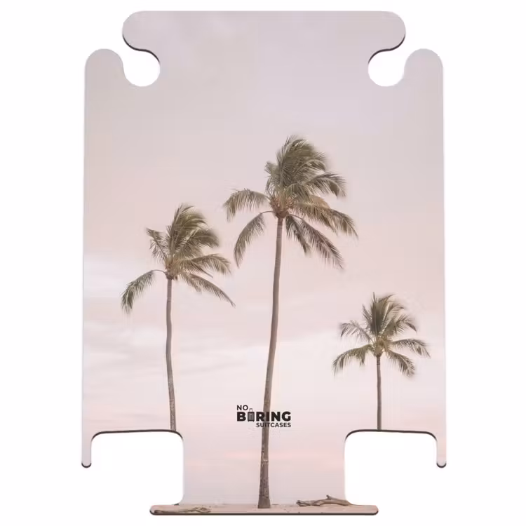 CaseSwap - Palmiers - Coucher de soleil - Rose — 1