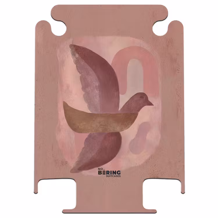 CaseSwap™ - Illustration - Oiseaux - Abstrait - Rose — 1