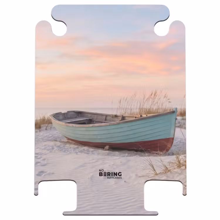 CaseSwap™ - Rustique - Bateau à rames - Plage de sable — 1